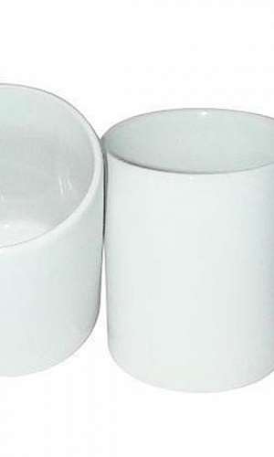 Caneca de porcelana branca para sublimação Caneca de porcelana branca para sublimação