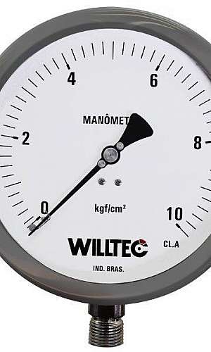 Manômetro total inox Manômetro total inox