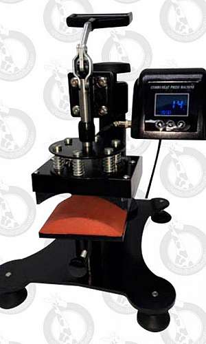 Prensa térmica para estampar bonés Prensa térmica para estampar bonés